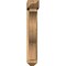 Ekena Millwork Funston Arts and Crafts Rough Sawn Bracket w/ Offset Brace, Western Red Cedar, 6"W x 24"D x 36"H BKT0604X24X36FST03RWR - alternate 4